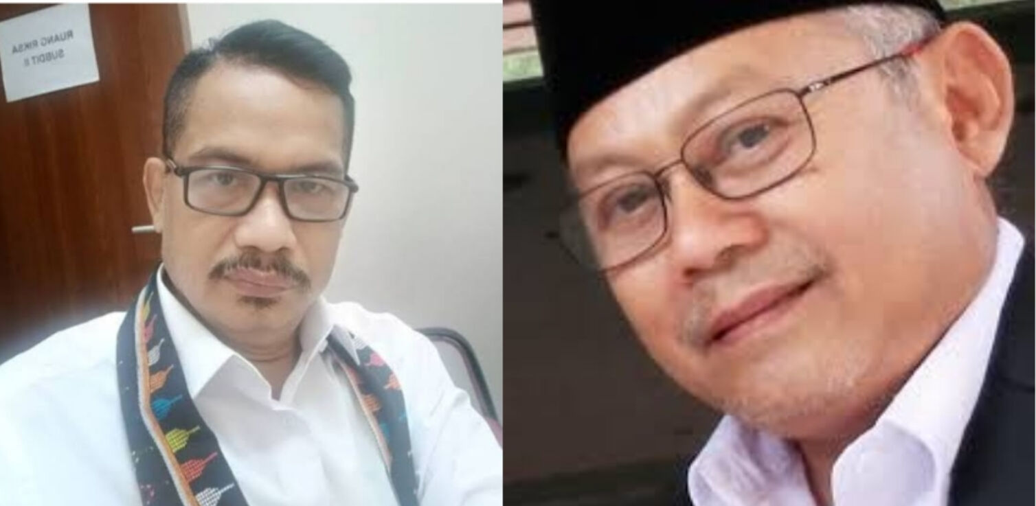 Advokat H.M.Bambang Sunaryo, SH.,M.H (kanan).