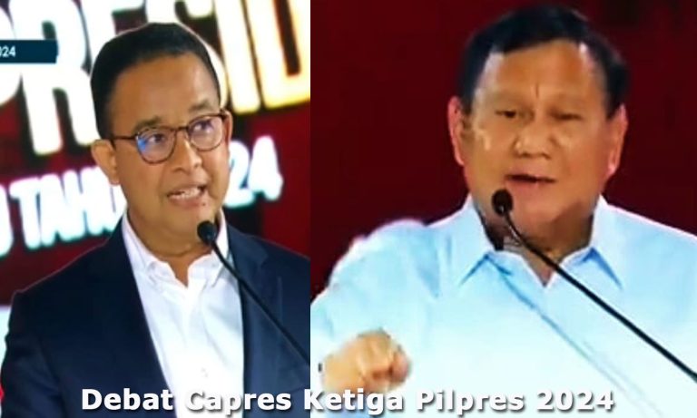 Singgung Soal Etik, Prabowo Skak Anies : Jangan Karena Ambisi Pribadi Kita Menghasut dan Menyesatkan Rakyat