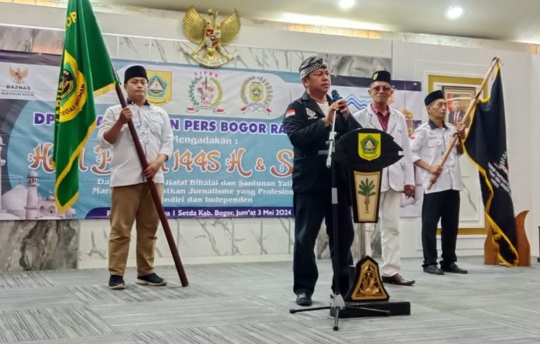 Sukses Gelar Halbil, Ketum AIPBR Singgung GRAHA WARTAWAN Dalam Sambutannya