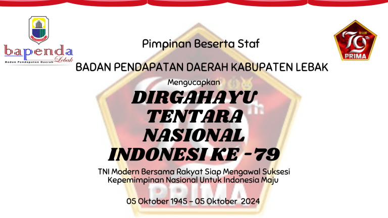 Hijau dan Putih Ilustrasi HUT Republik Indonesia ke-79 Presentasi