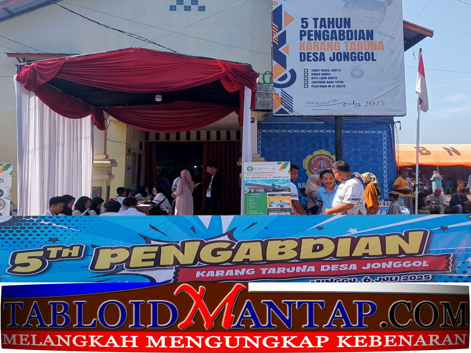 Wujudkan Syukur 5 Tahun Pengabdian, KATAR Desa Jonggol Gelar Kegiatan Sosial