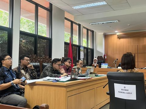 Sidang Gugatan RUKN - WALHI