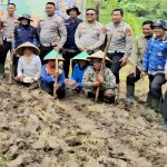 Sat Lantas Polres Kuningan Bersana Kelompok TaniDesa Cibulan Oah Lahan Untuk Program Ketahanan Pangan 2026