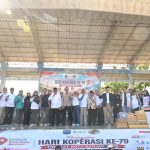 Peringatan Hari Koperasi Tingkat Kota Banjar Ke-79 Tahun 2026 yang digelar di Taman Kota Lapang Bhakti