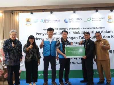 15 Motor Listrik Perkuat Penanganan TBC Dan Kusta Di Kabupaten Cirebon
