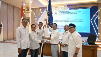 Konferda PWI Kabupaten Cirebon Di Hadiri Ketua PWI Jawa Barat Tantan Sulthon